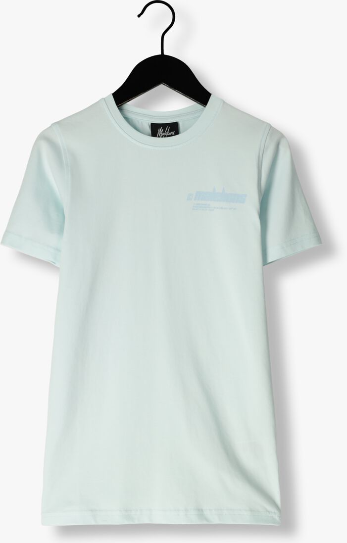 MALELIONS lichtblauwe malelions t-shirt worldwide t-shirt