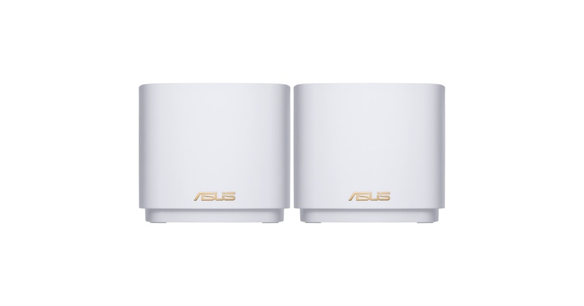 ASUSZenWiFi XD5 - 2 stuks router  (Wit, mesh Wi-Fi)