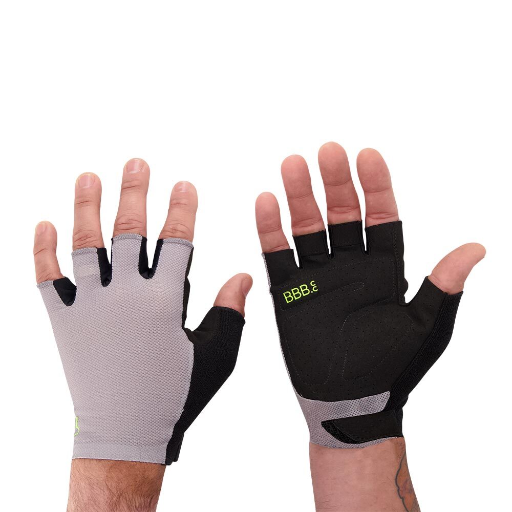 BBB Cycling AirSupport BBW-65 Zomer Fietshandschoenen Lichtgrijs
