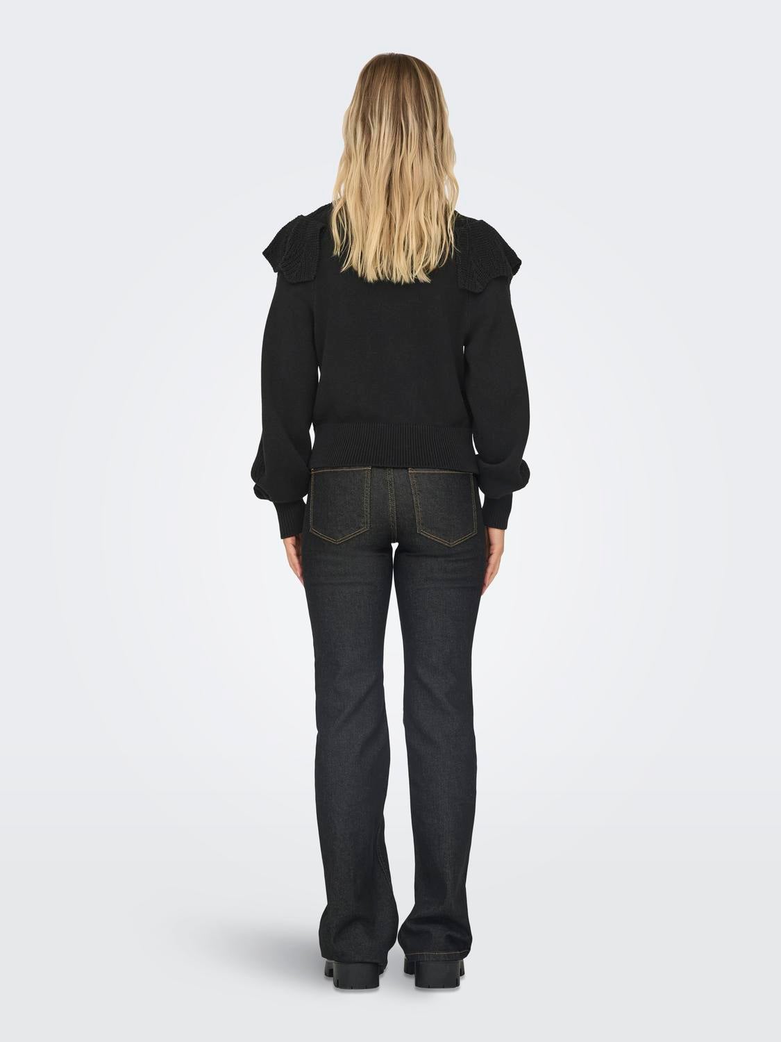 ONLCHERRY Strickpullover Black