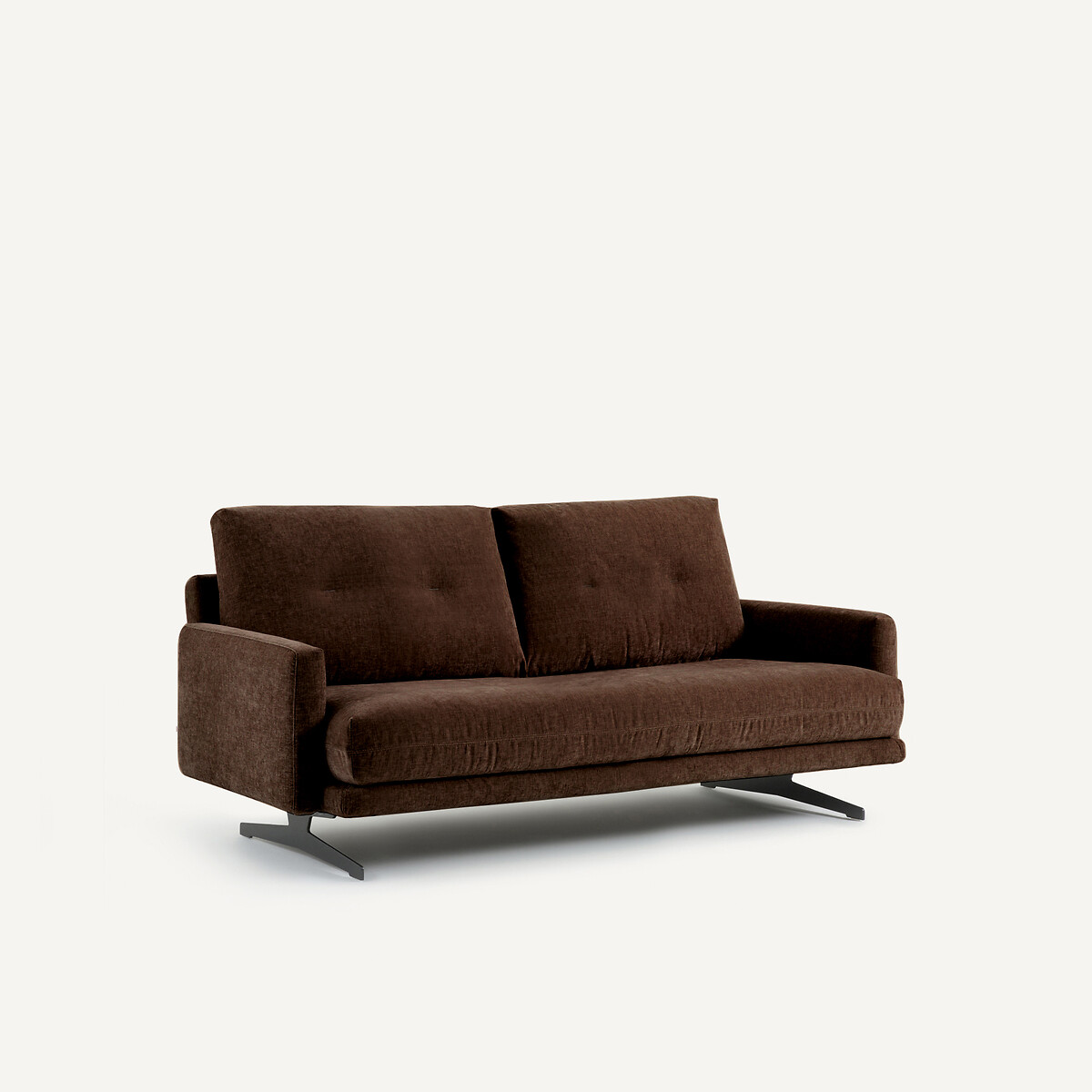AM.PM<br>Sofá de 2 lugares em veludo chenille, Delicato