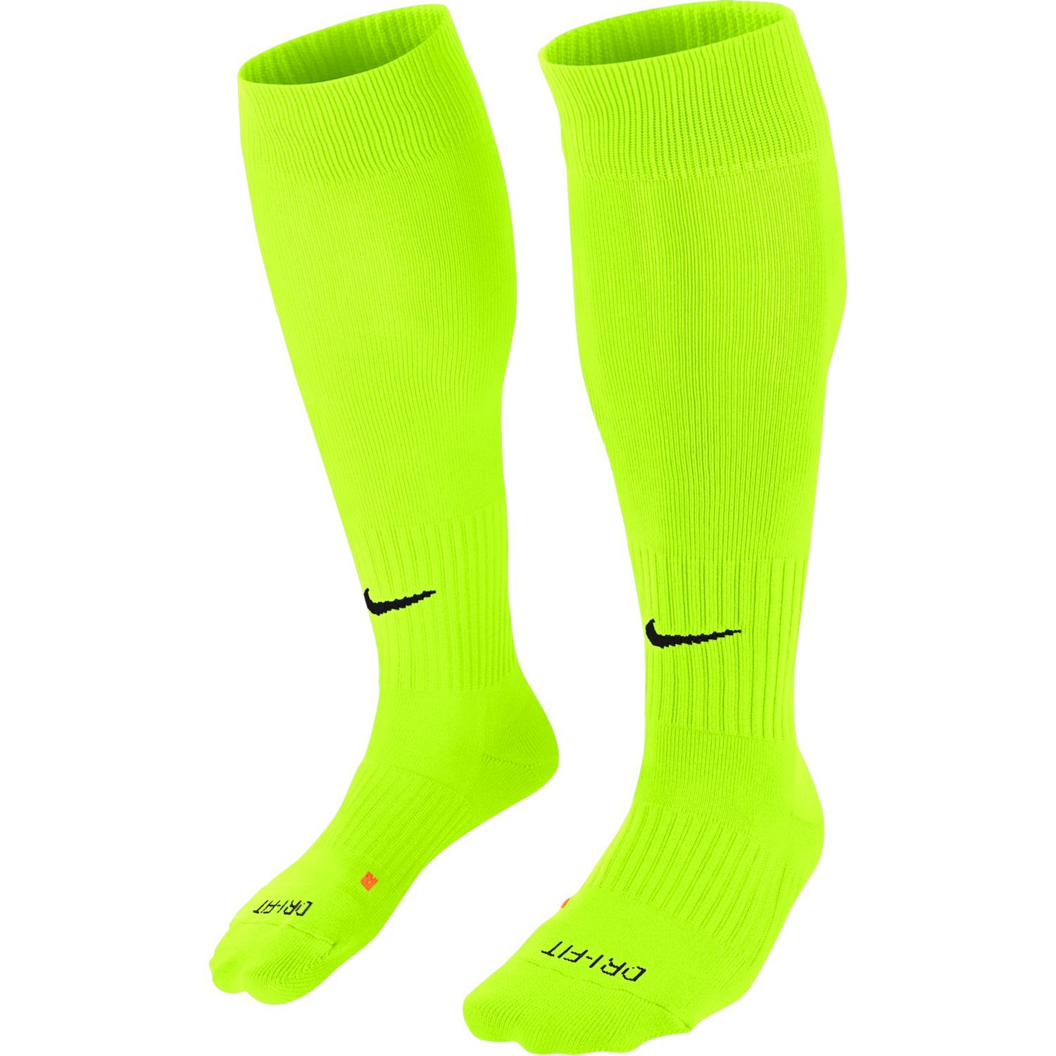 Chaussettes de football Nike Classic II Jaune Fluo