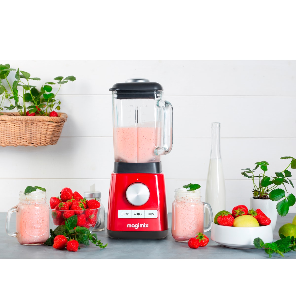 Magimix Blender Rød