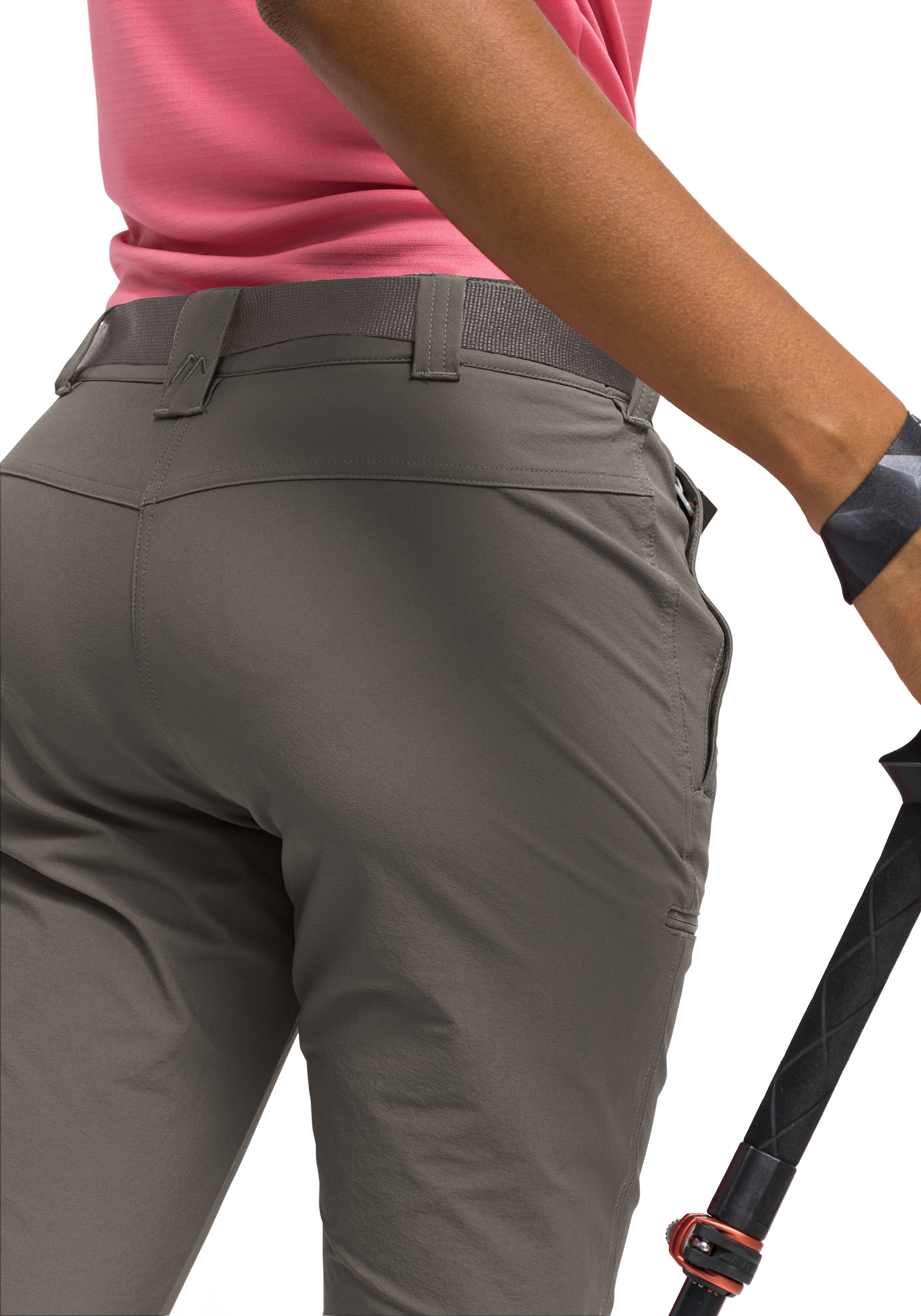 Maier Sports Caprihose »Inara slim 3/4«  Damen Wanderhose, atmungsaktive Outdoorhose, 3/4 Hose mit 3 Taschen