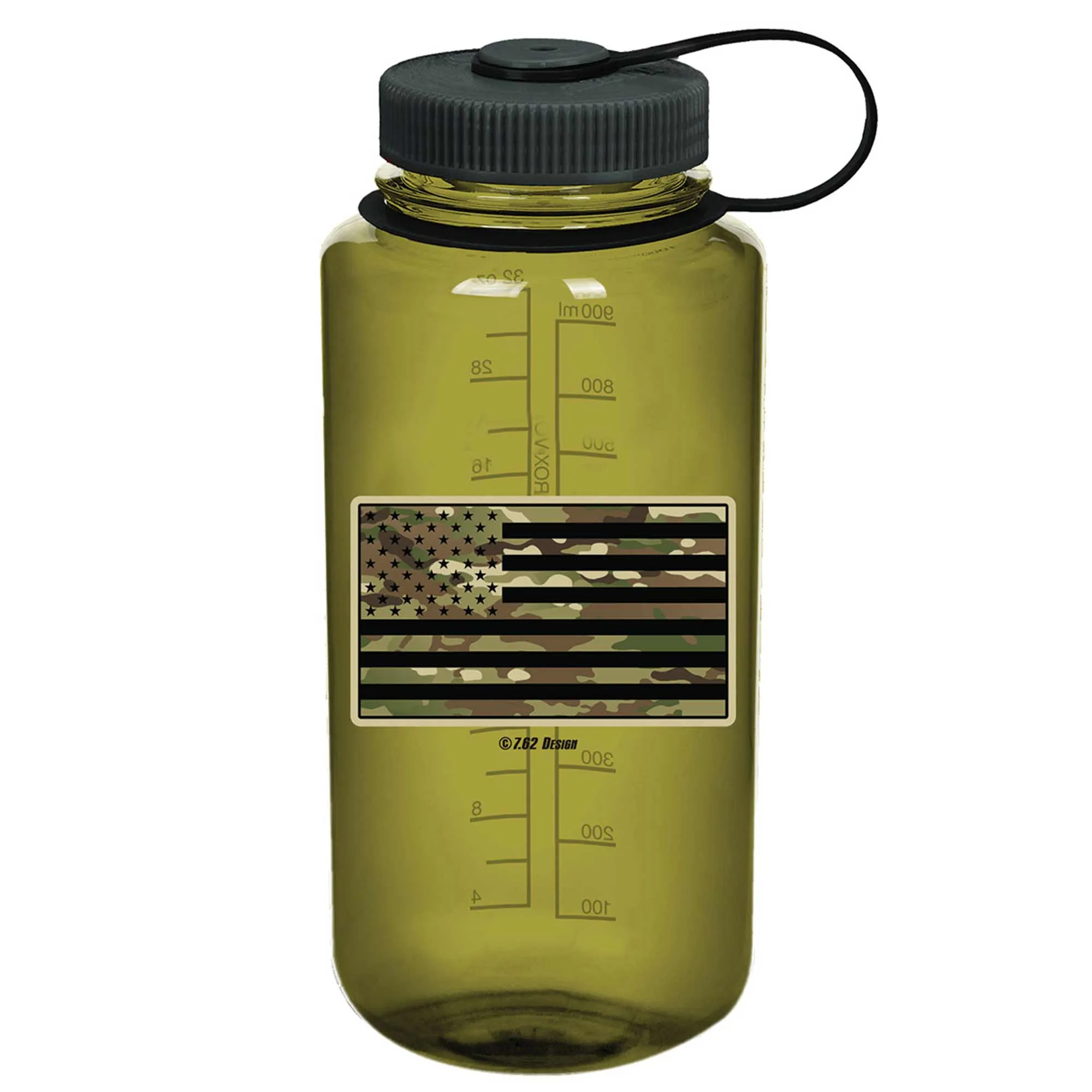 7.62 Design -  Trinkflasche 501 Camo Flag 950 ml