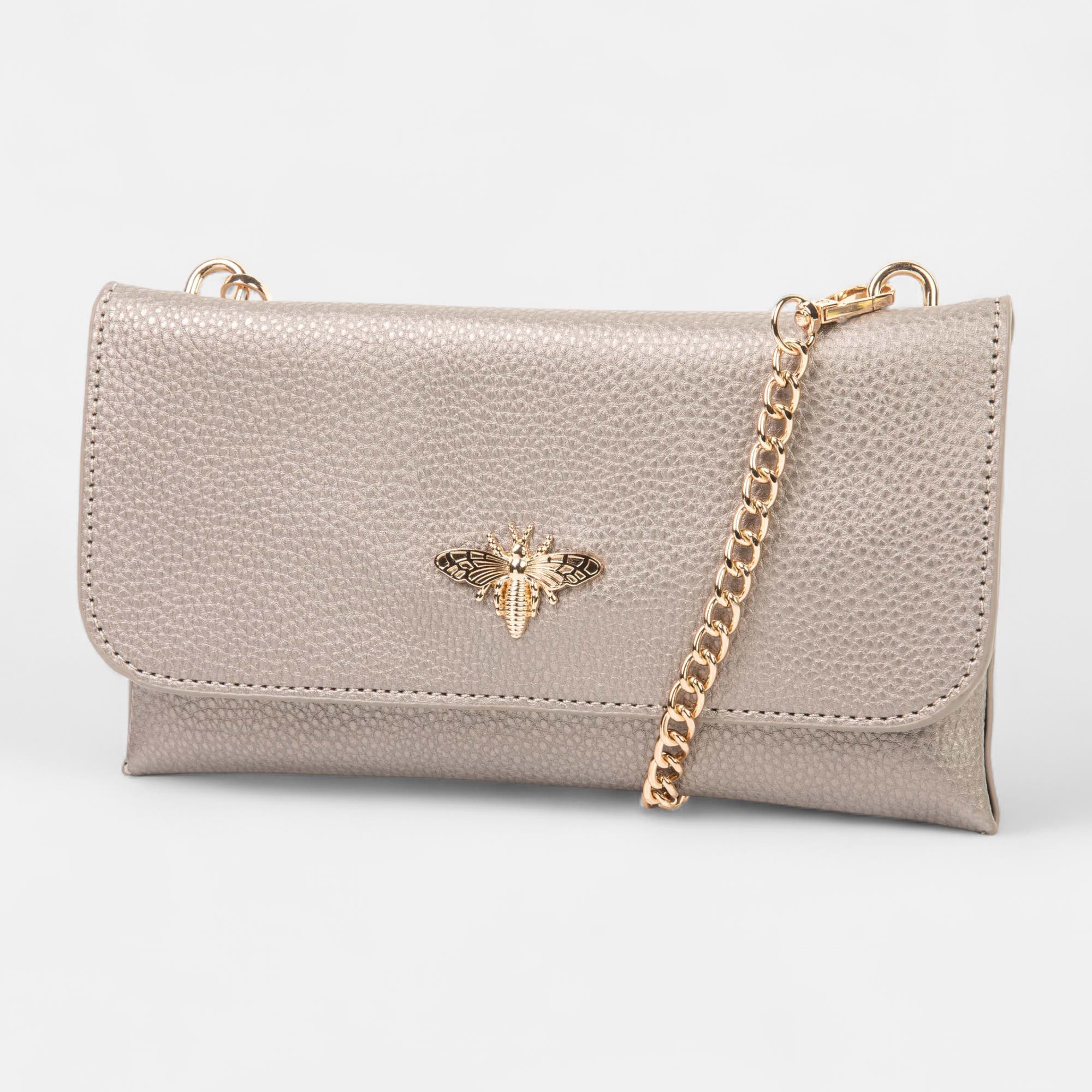 Sac bandoulière bronze