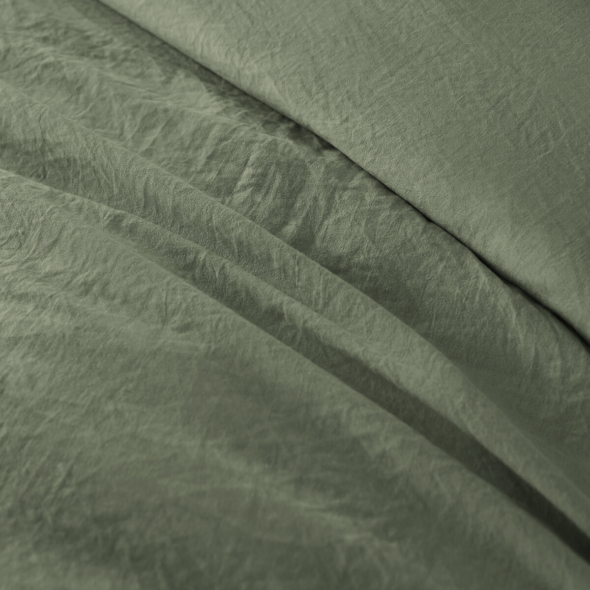 LA REDOUTE INTERIEURS<br>Conjunto de cama em microfibra lavada e poliéster reciclado