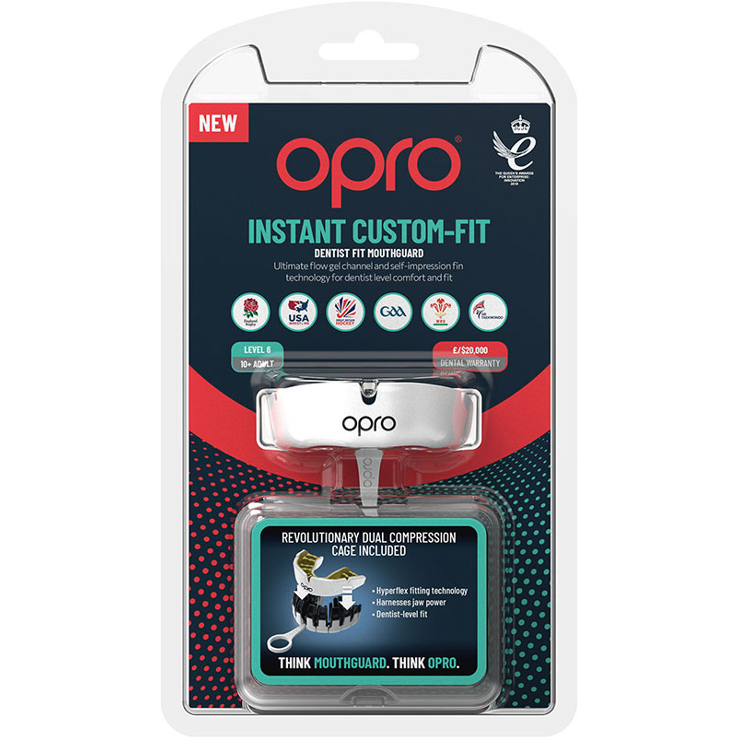 Opro Instant Custom Dentist Fit Bitje 1 St.