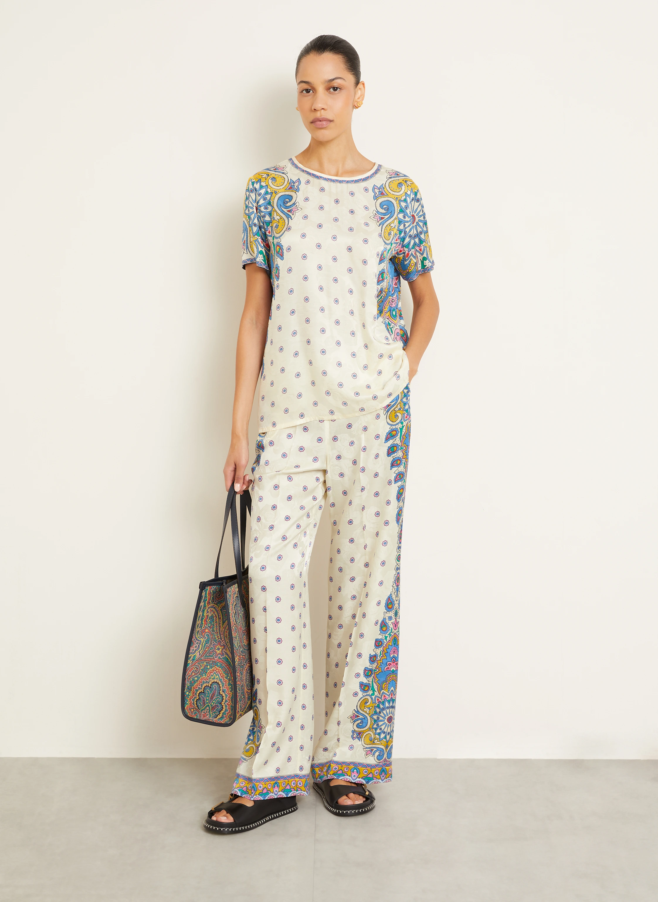 ETRO Blusenshirt mit Seide