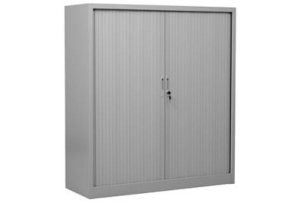 PROREGAL Rolluikkast Wezel 3 Plankhoogtes HxBxD 135 x 120 x 46 cm Grijs