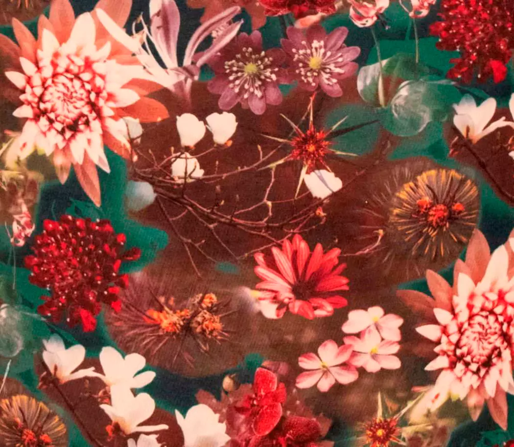 Kissenbezug Floral 45 x 45 cm