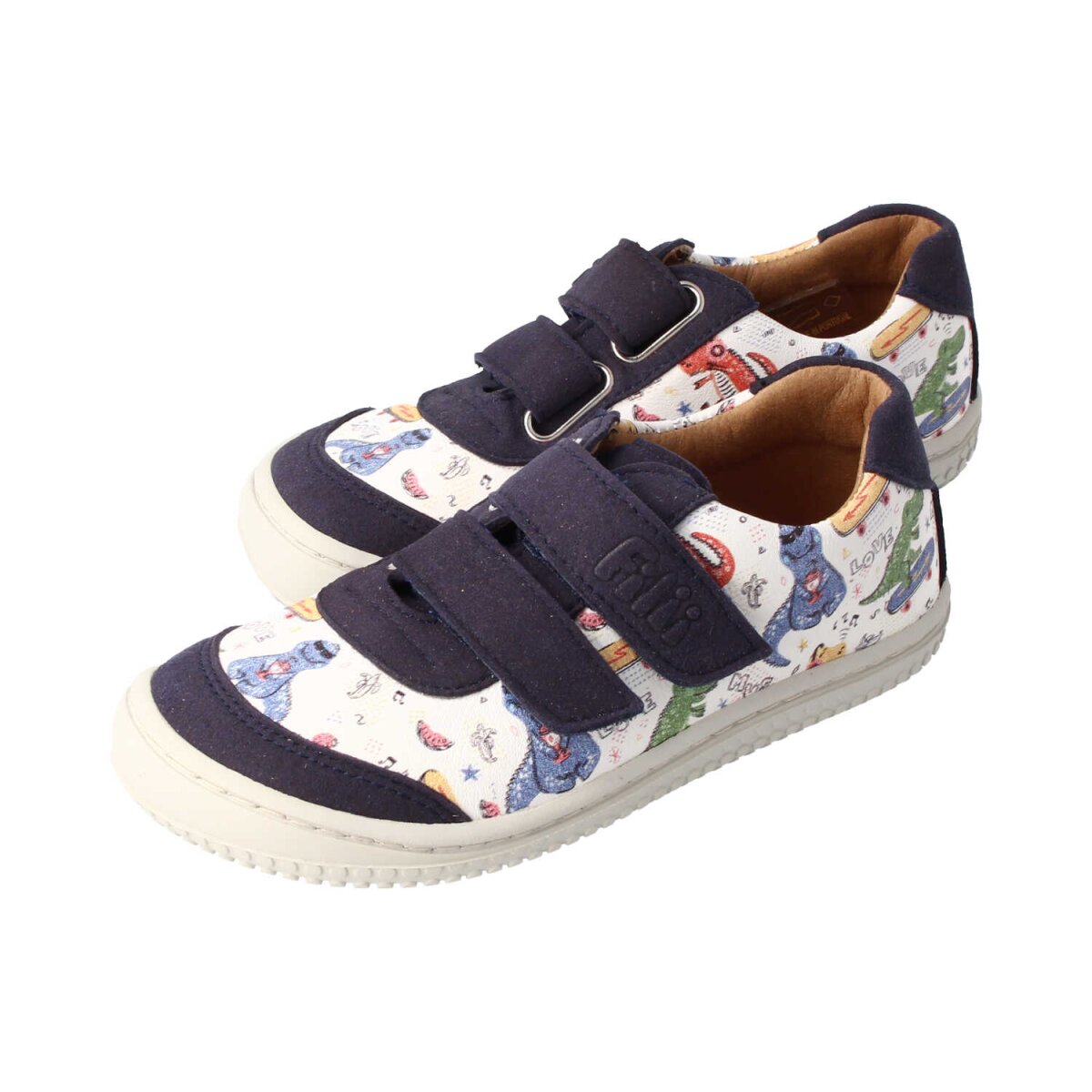 3048-03 multi. AXOLOTL Dino nappa leather velcro Weite/M