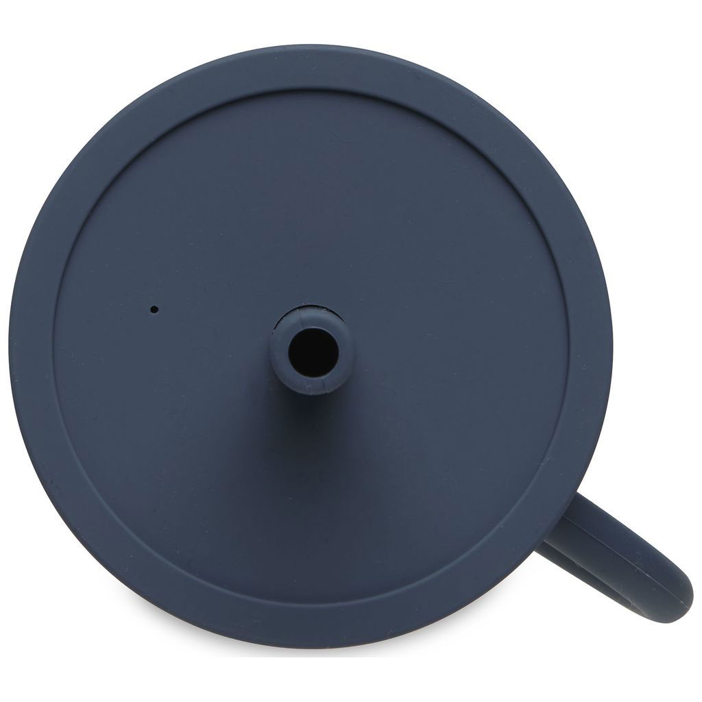 JolleinJollein   Trinkbecher mit Strohhalm Silikon jeans blue