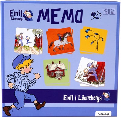 Barbo Toys Emil Fra Lønneberget My First Memospill