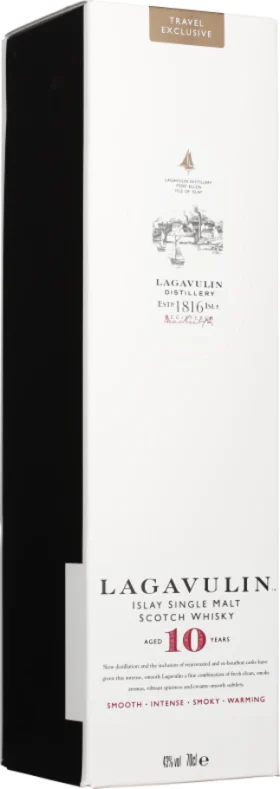LAGAVULIN 10 YEARS SINGLE MALT 70CL