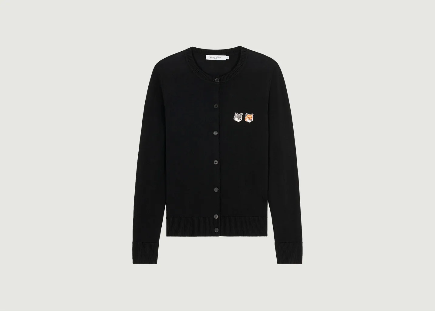 Cardigan Fox Head Maison Kitsuné