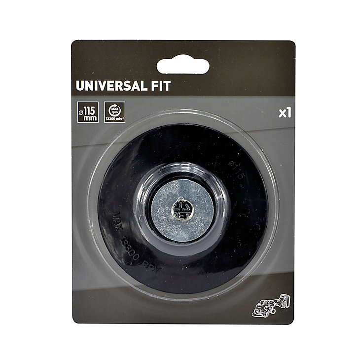 Plateau de ponçage Universal pour meuleuse ø 115 mm