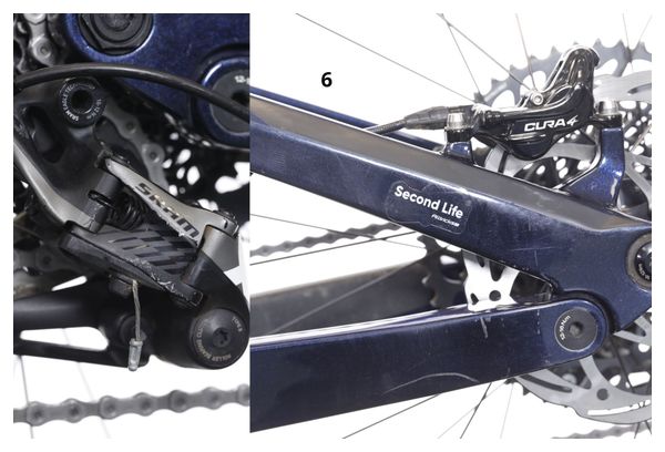 VTT Tout-Suspendu Sunn Kern EN FINEST Sram X01 Eagle 12V 29' Bleu Brillant 2023 - Produit Reconditionné