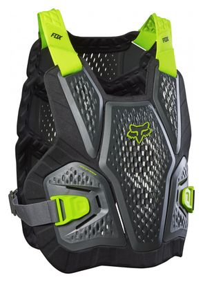 Gilet de Protection Fox Raceframe Impact Gris/Vert Fluo