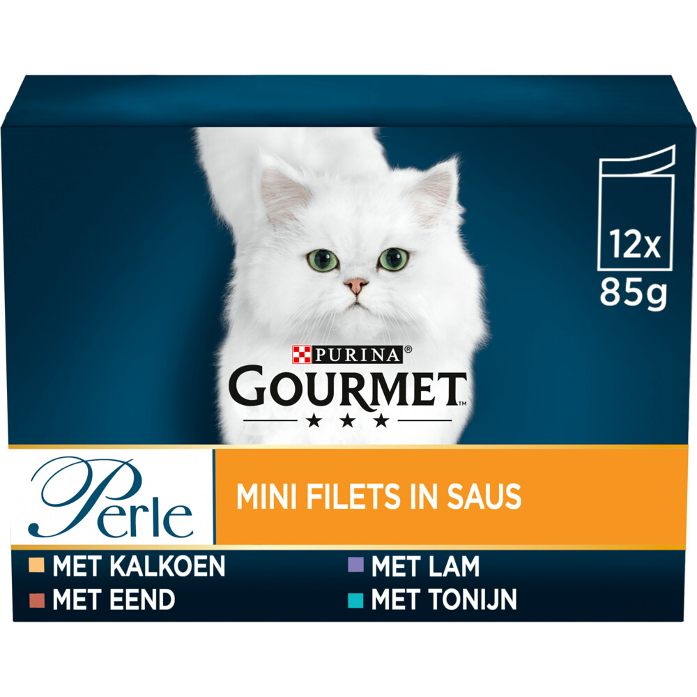 Gourmet Perle Mini Filets in Saus Mix12 x 85 gr