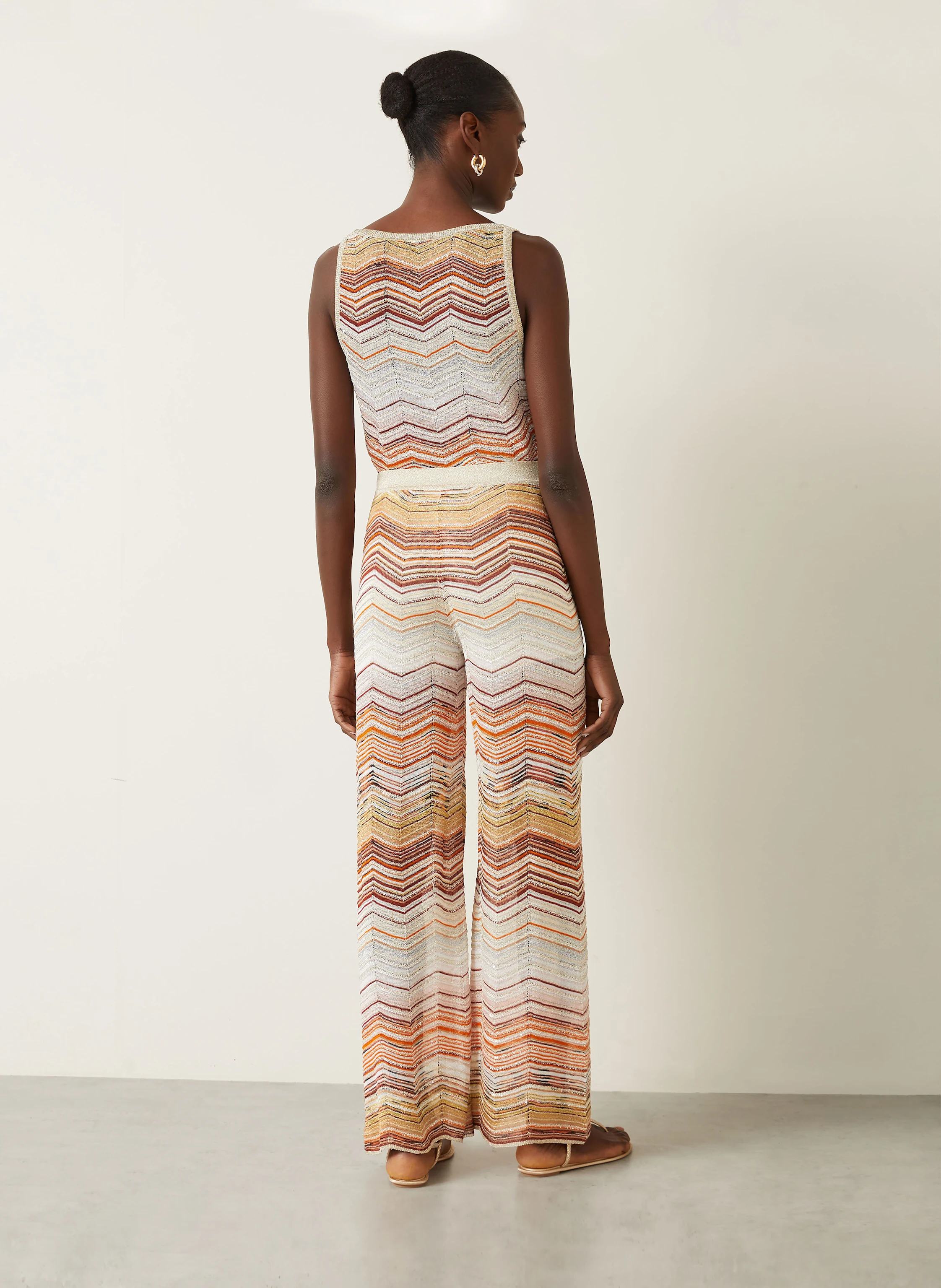 MISSONI Strickhose mit Glitzergarn und Pailletten
