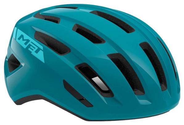 Casque Met Miles Mips Turquoise Brillant