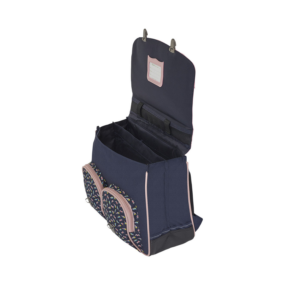 Cartable Léa bleu