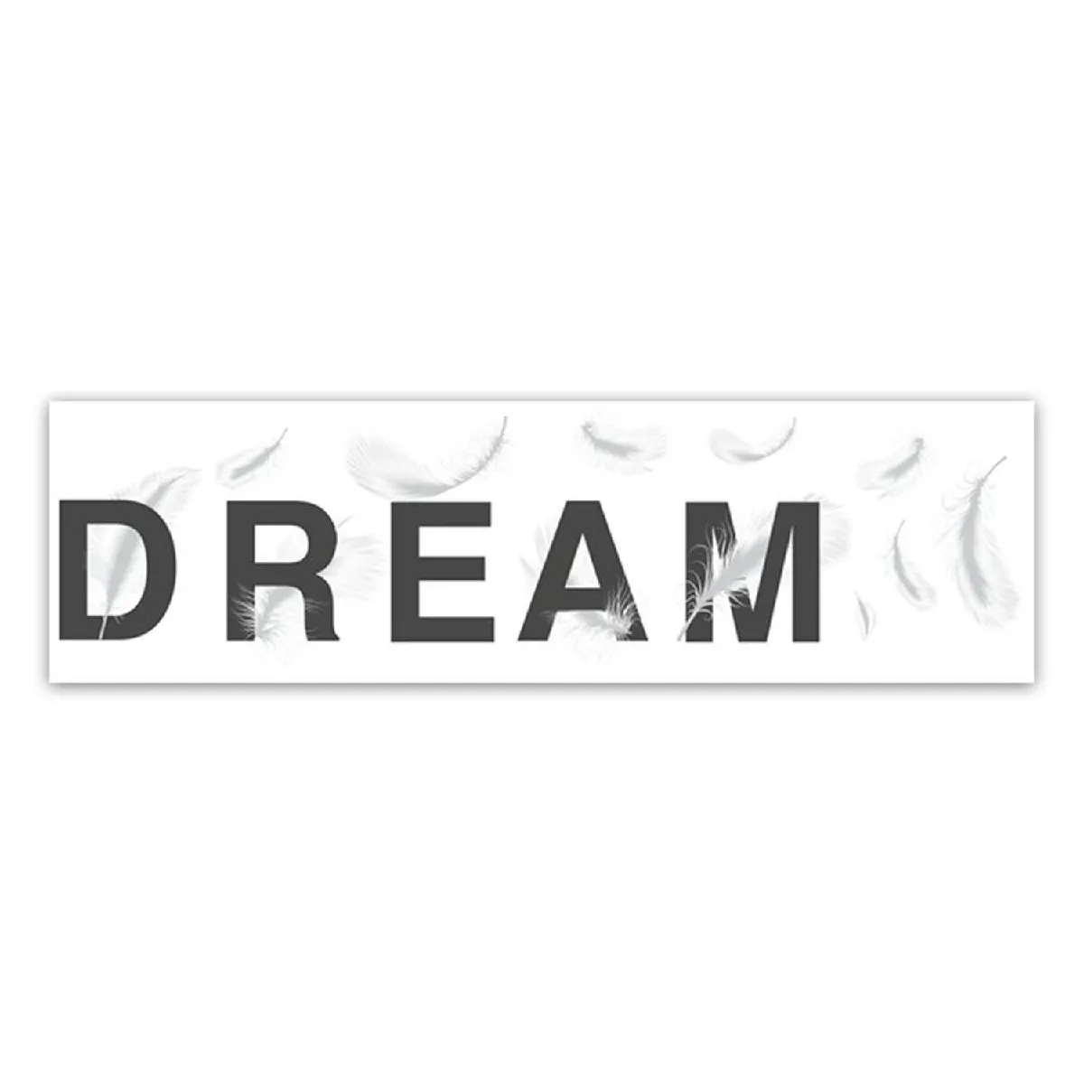 Stc Sud Trading Sticker Moderne Dream - Noir Blanc