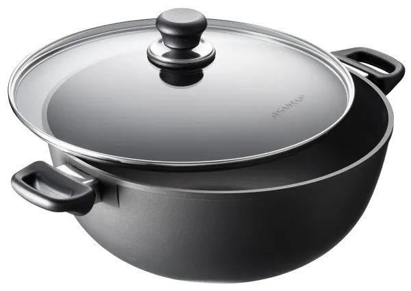 Scanpan 7,5 l/32 cm suppe-/stegegryde m. låg - Classic Induction