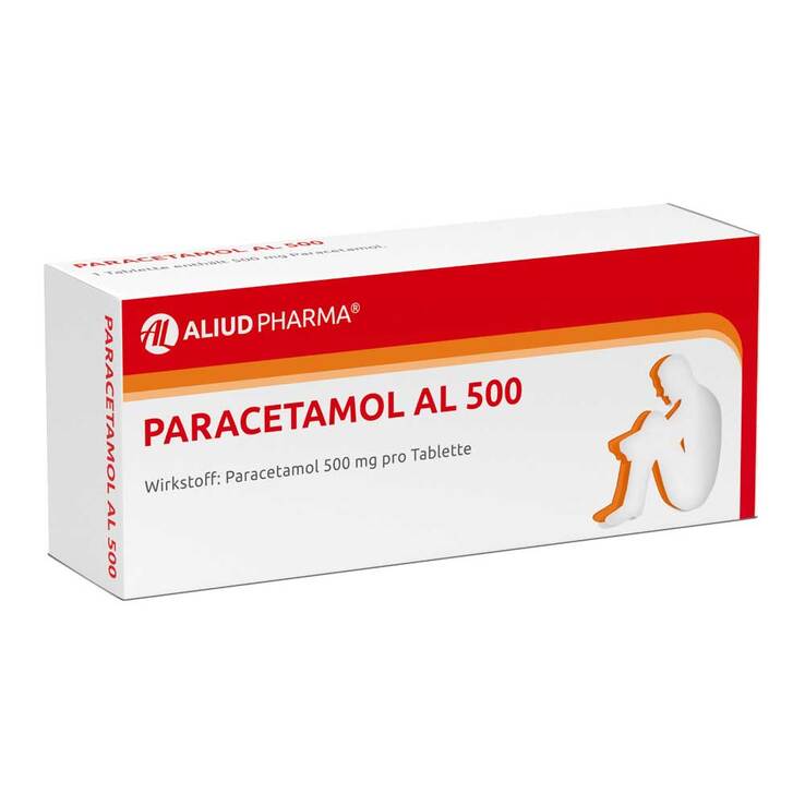 PARACETAMOL AL 500 Tabletten, 20 St