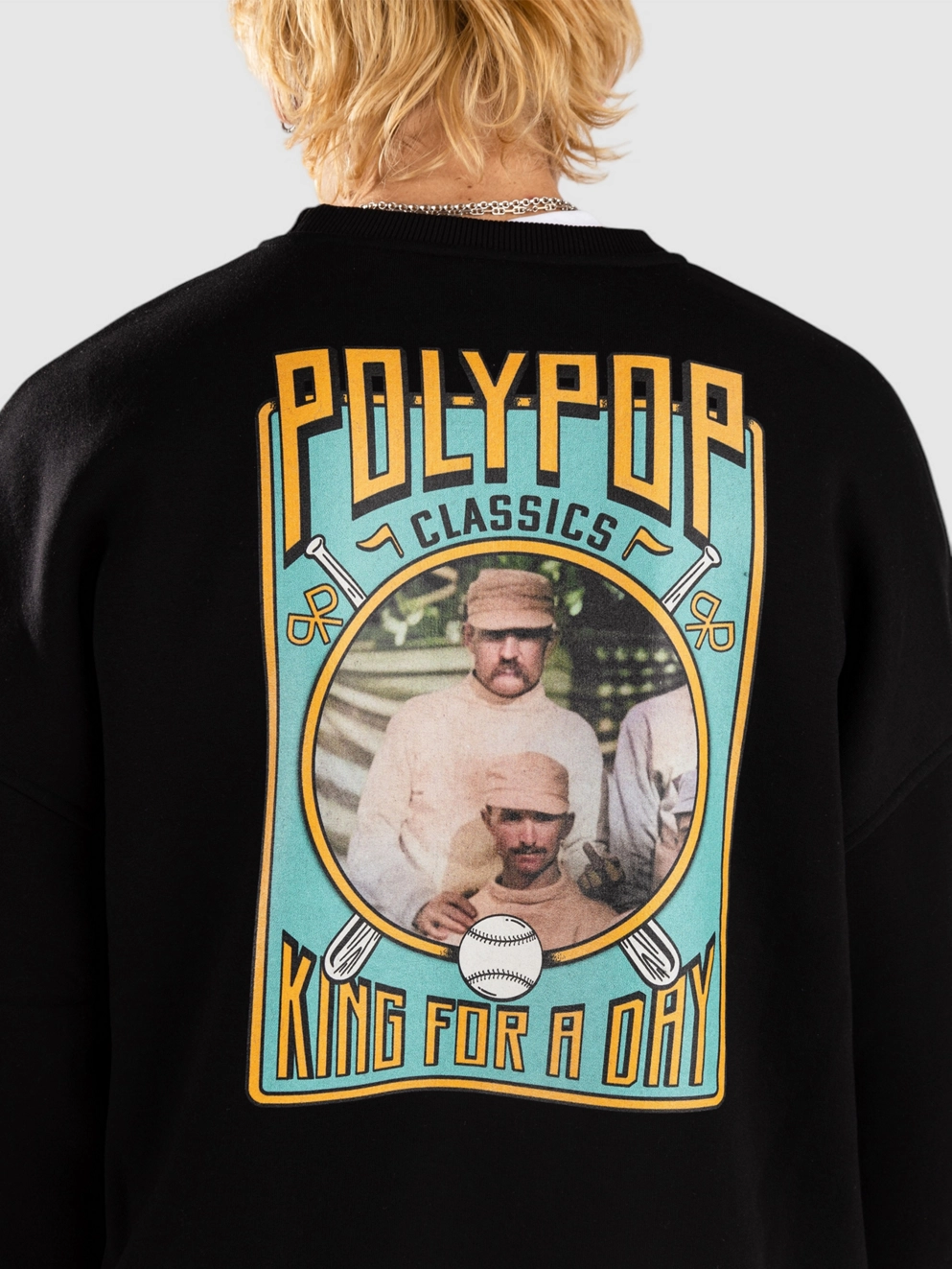 Polypop King For A Day Sweater black