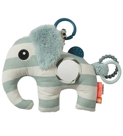 Done By Deer Activity Teddybär - Elphee - 23 cm - Mint/Weiß