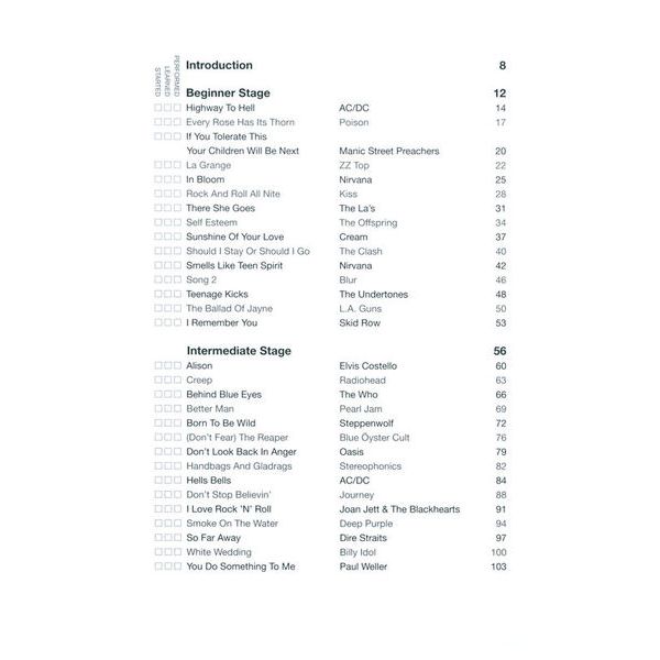 Wise Publications Justinguitar.com Rock Song