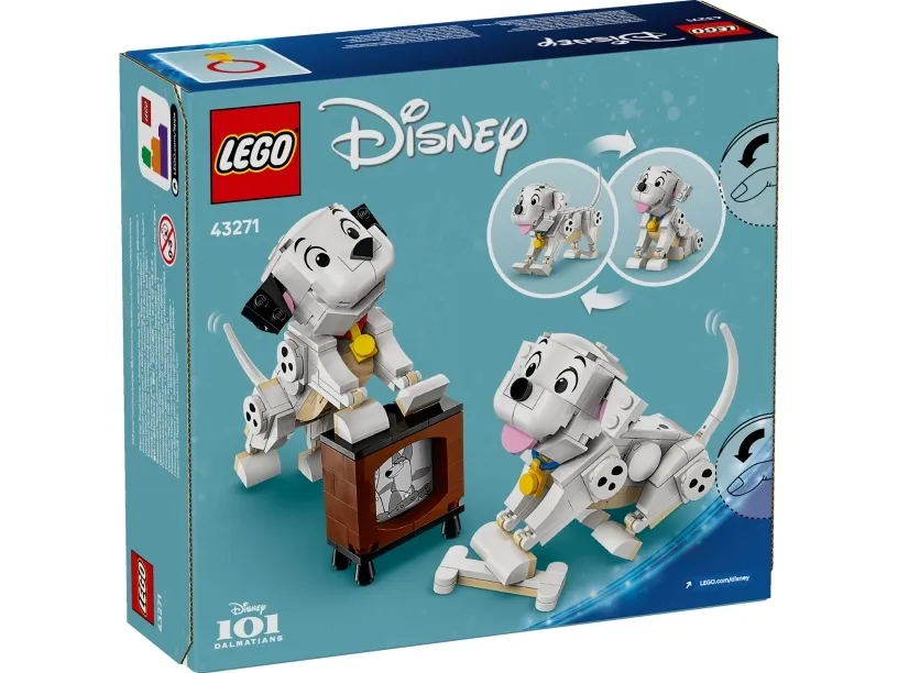 LEGO Disney 43271 Hvalpene Lucky og Penny fra 101 dalmatinere