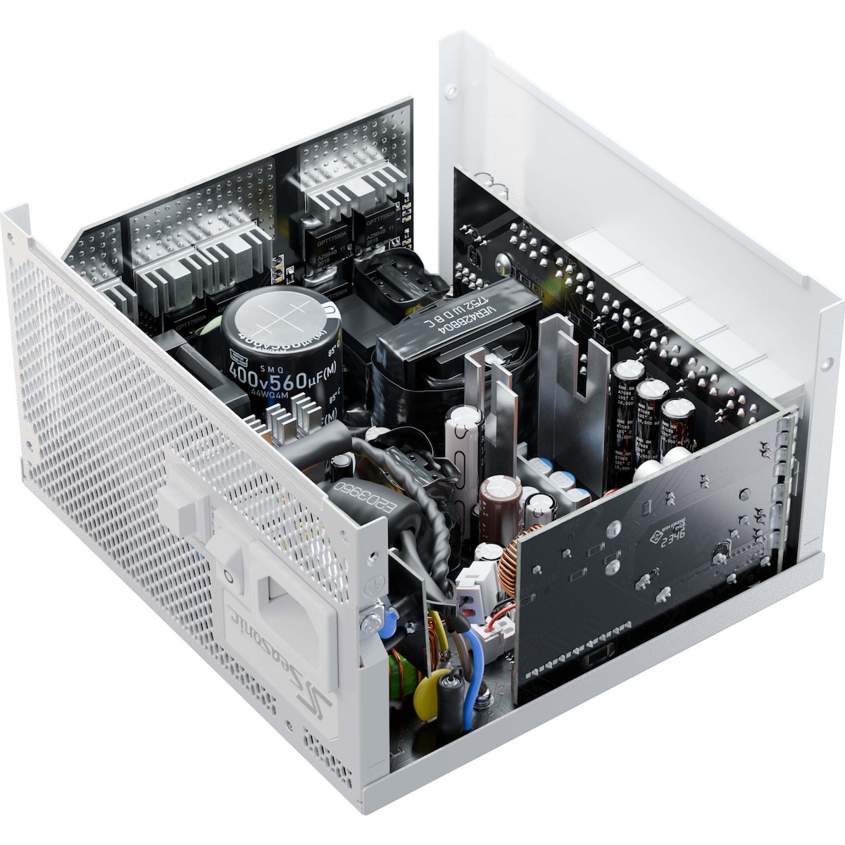 Seasonic FOCUS GX-750 (ATX 3) WHITE 750W strømforsyning
