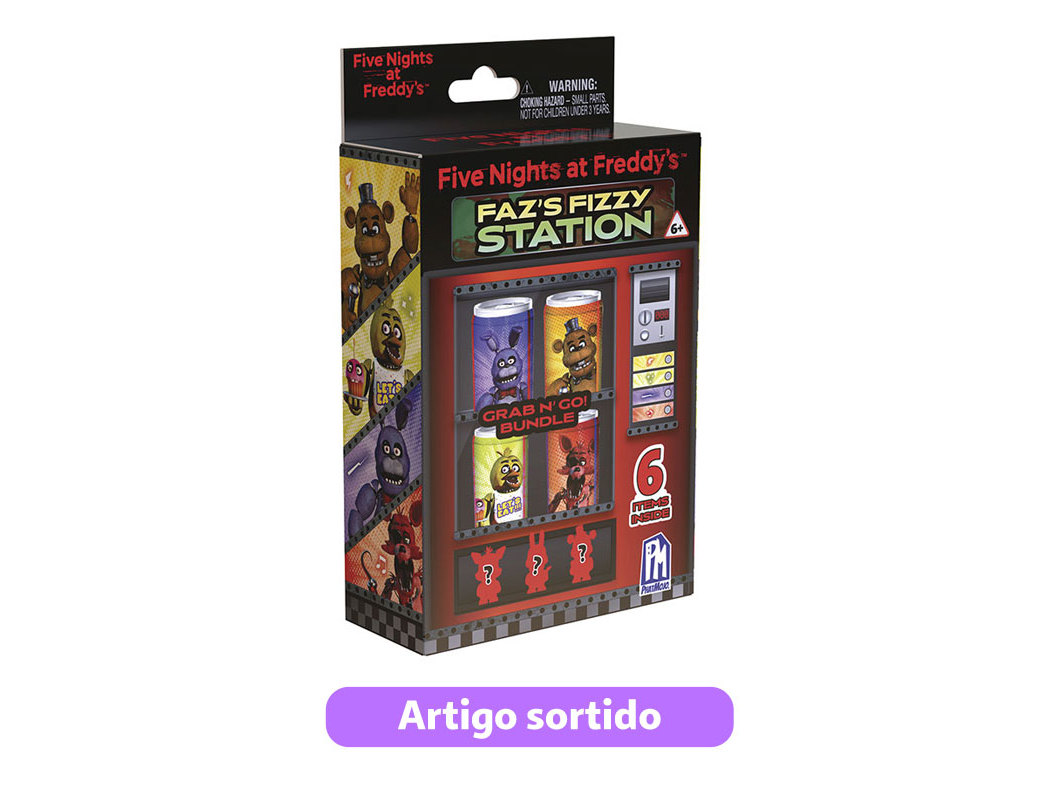GRAB & GO BUNDLE FIVE NIGHTS AT FREDDY'S MODELOS SORTIDOS