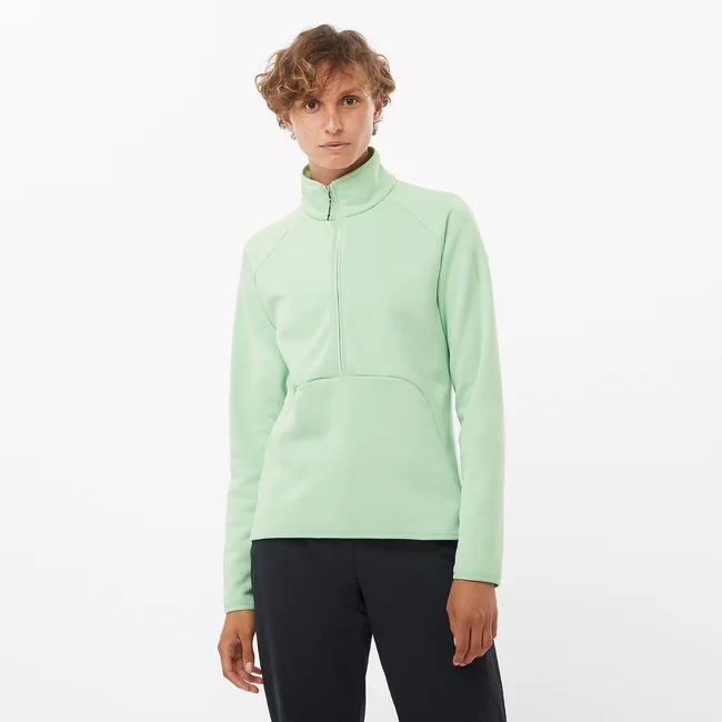 ESSENTIAL WARM  Midlayer-Jacke mit halbem Reißverschluss Damen