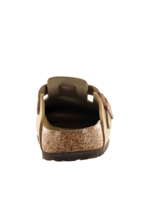 Sandales - nu-pieds birkenstock boston sfb leoi regular tabacco brown