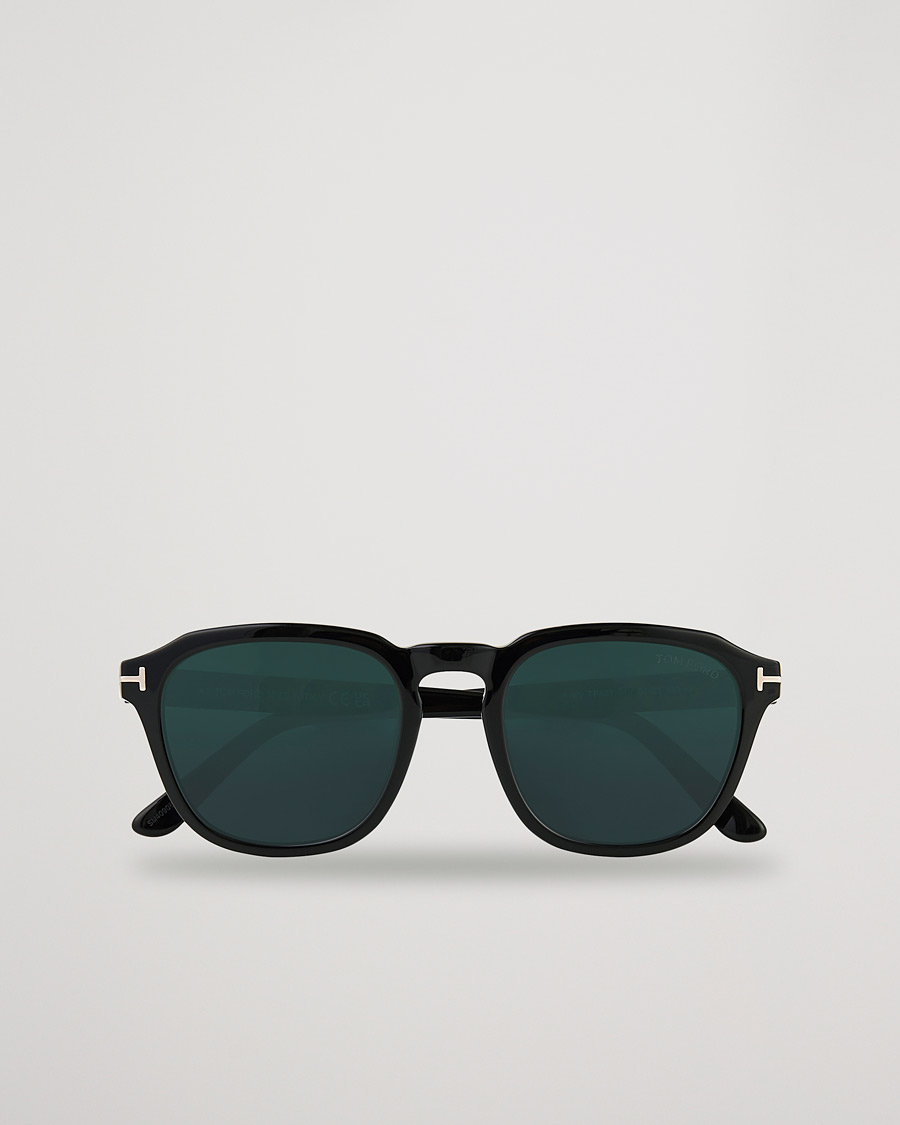 Tom Ford Avery Sunglasses Shiny Black/Blue