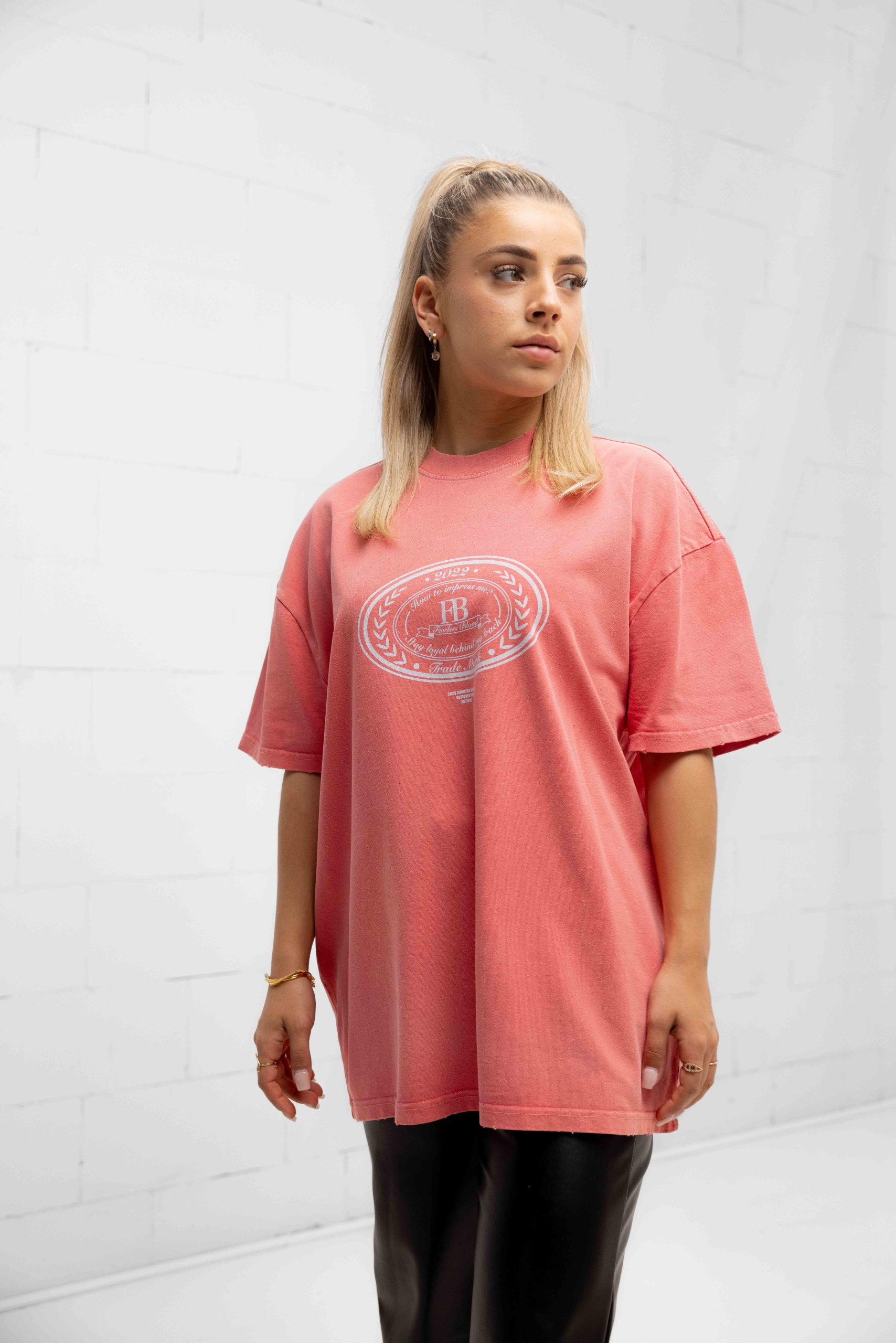 Fearless Blood T-Shirt Dames Rood