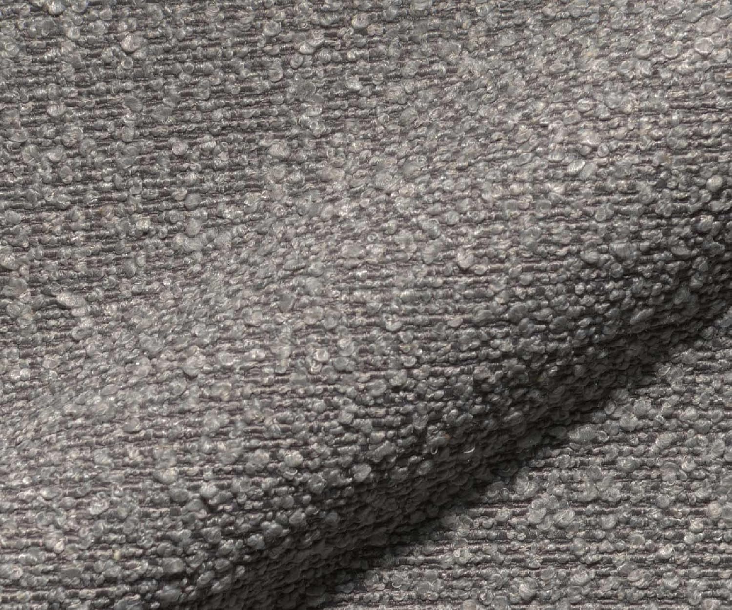 DELIFE Esszimmerstuhl Nube-Flex mit Armlehnen Kreuzgestell breit Graphit Bouclé Silbergrau 360° drehbar Wippfunktion Taschenfederkern