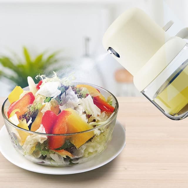 180 ml køkkengrill glasolieflaskepressetype Olieforstøvende sprayflaske