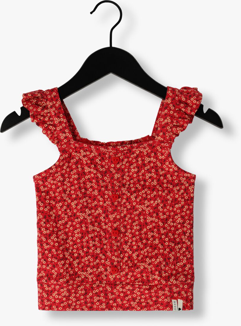LOOXS Little rode looxs little top 2413-7468-955