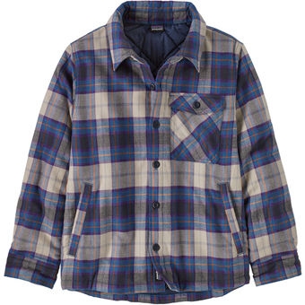Patagonia Lightweight Insulated Fjord Hemd Spotter: Endless Blue Kinder