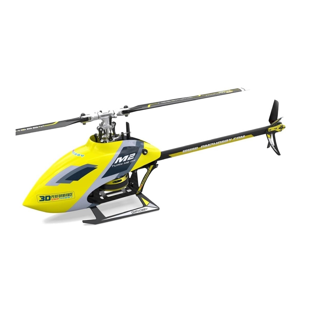 OMP Hobby M2 Evo Helikopter - Yellow :: Komplett