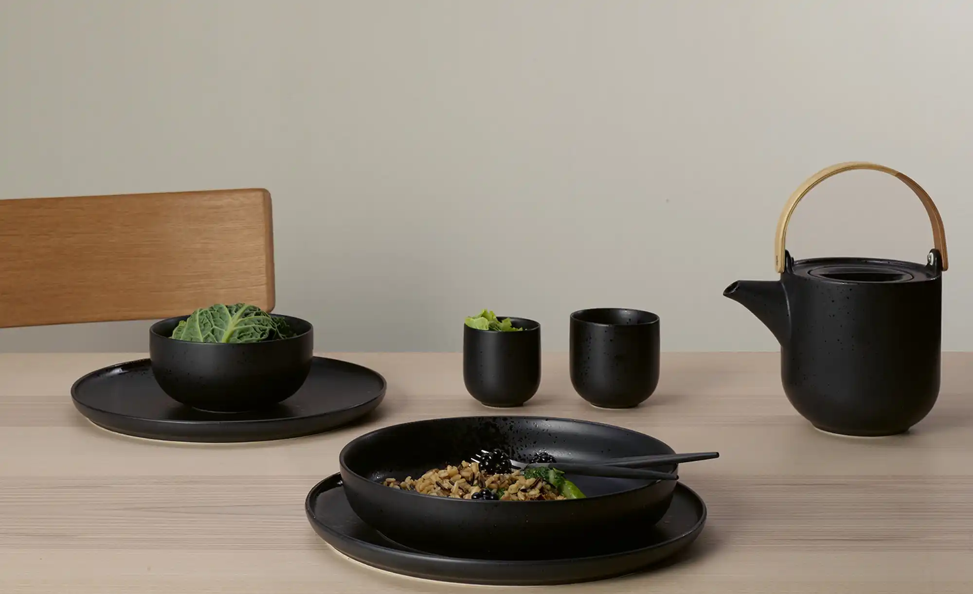 ASA SELECTION Gourmetteller Kuro