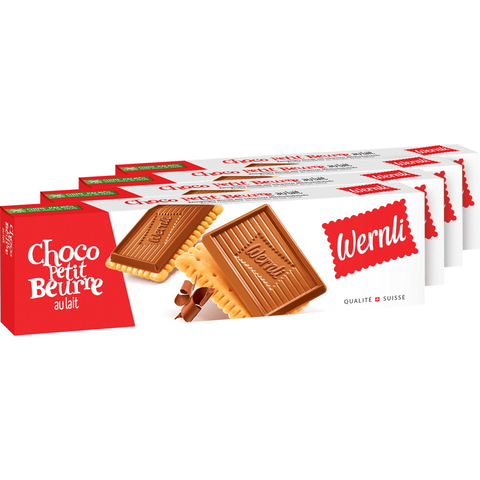 Wernli Choco Petit Beurre au lait 4x125g