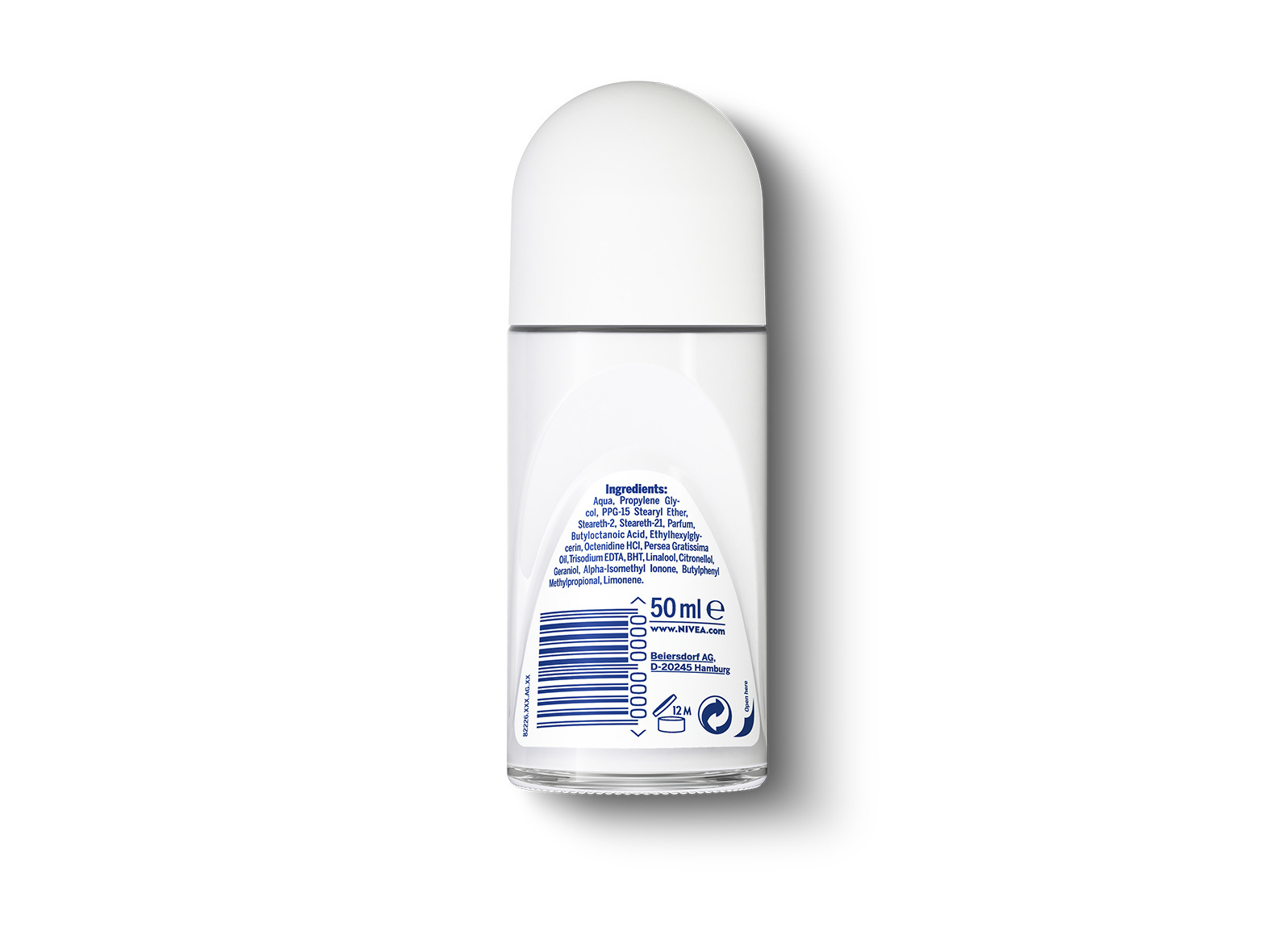 Desodorizante Roll-on Pure & Natural NIVEA 50 ml