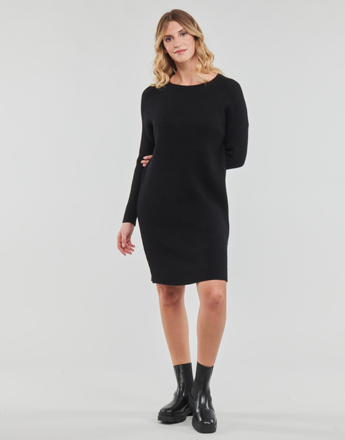 Only - ONLFIA KATIA L/S DRESS CC KNT - Noir