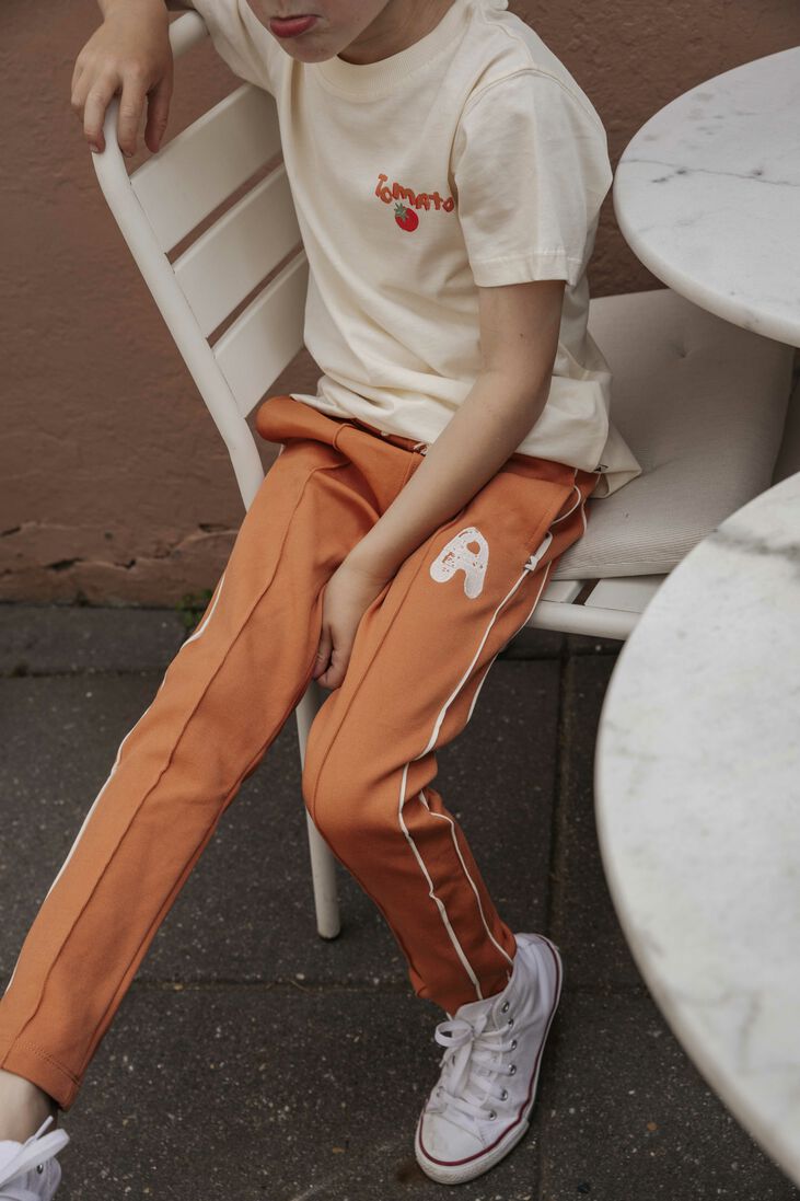 AMMEHOELA oranje ammehoela joggingbroek am.jax.25